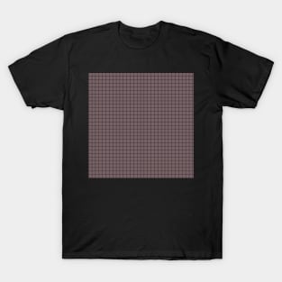 Watusi Check by Suzy Hager     Watusi Collection      Brown & Black T-Shirt